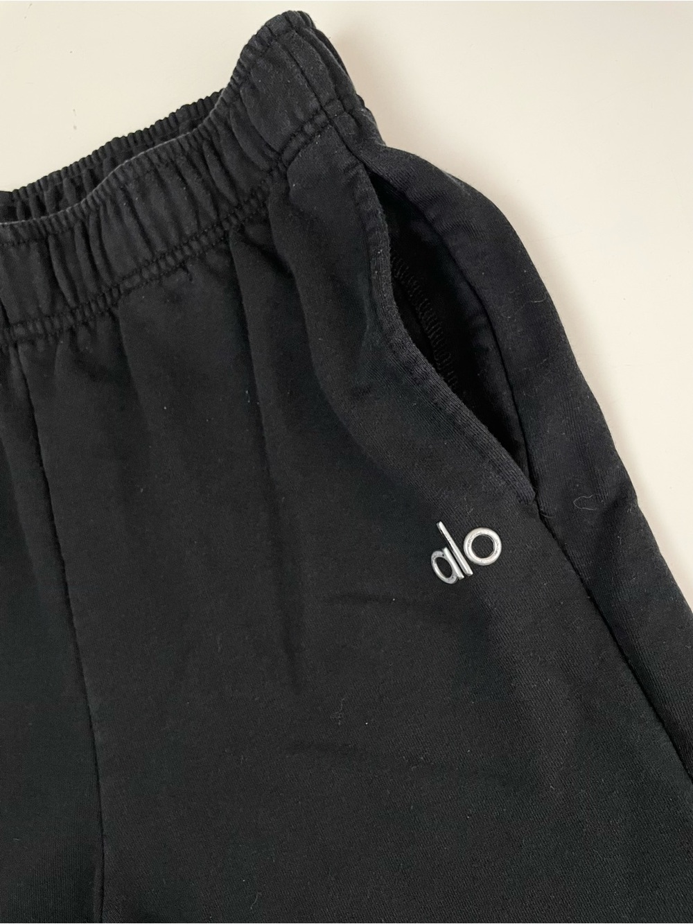 alo Yoga Accolade Jogger Sweatpants Black - Picture 9 of 14